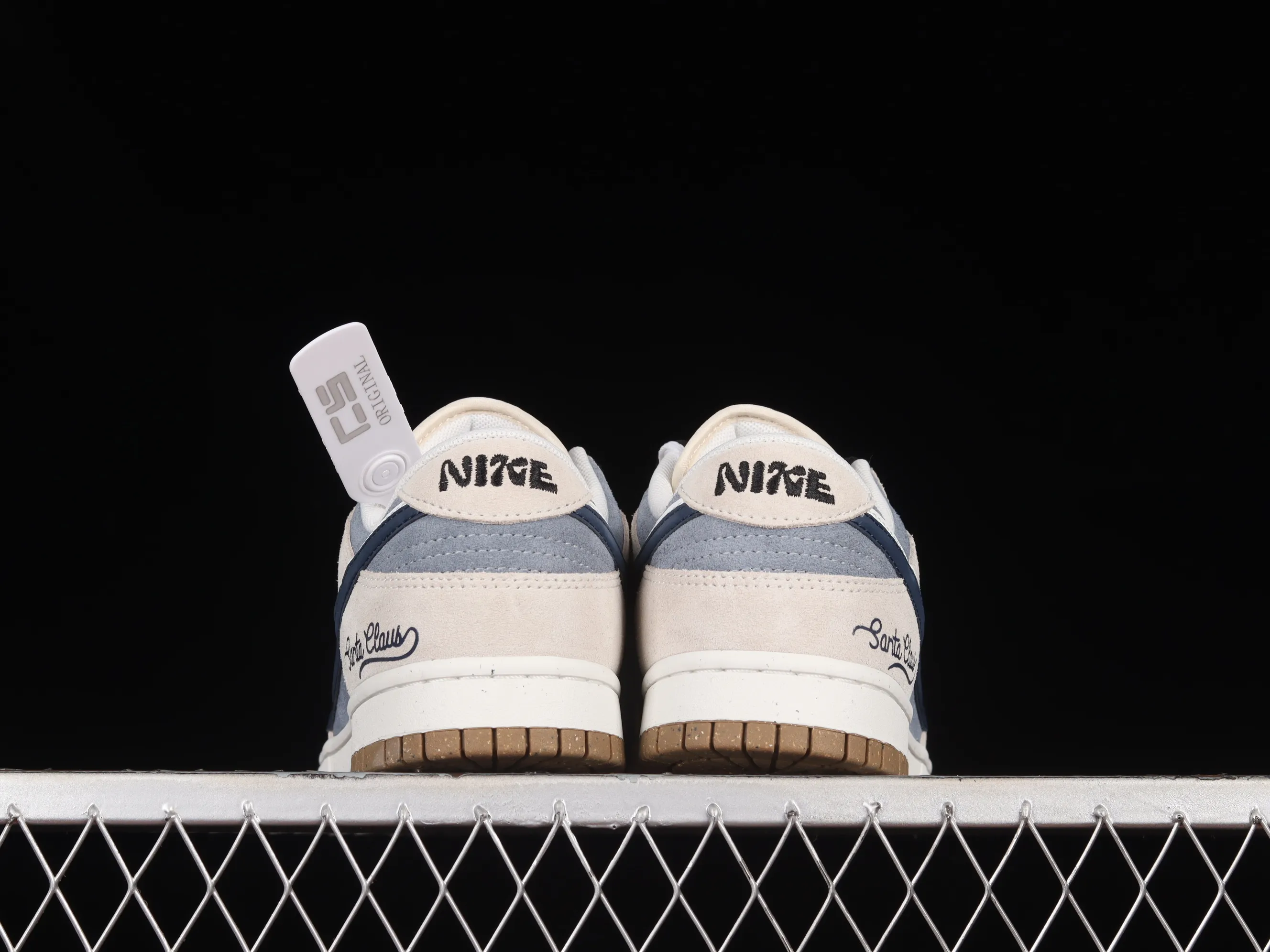 All categories Nk SB Dunk series Nk SB Dunk Low low-top sneakers Nk SB Dunk Low "85" white and gray double hook SB low-top sports and leisure sneakers DO9457-109